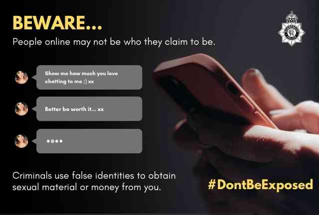Don't be exposed graphic