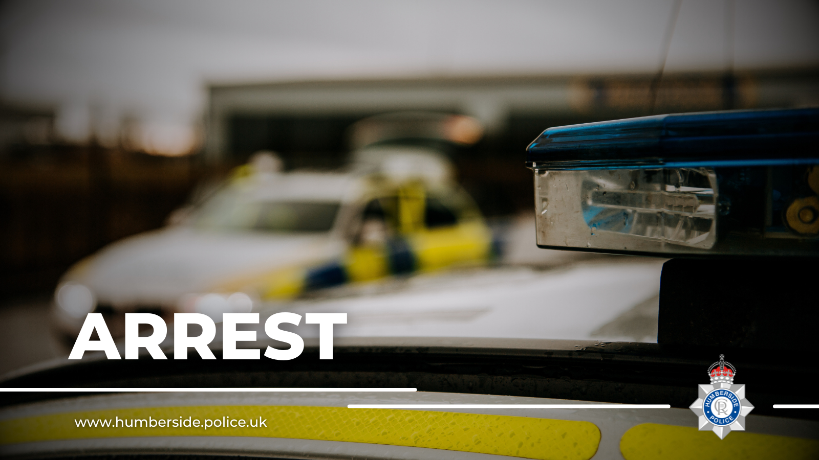 Close up image of police cars