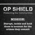 Graphic showing Operation Shield and mission