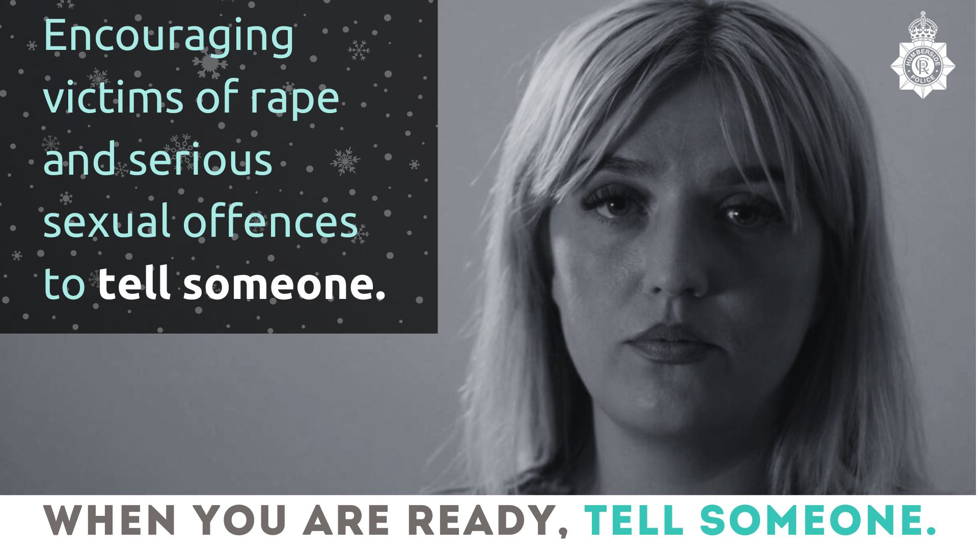 Image of Jamie who is speaking out as part of our Tell Someone campaign