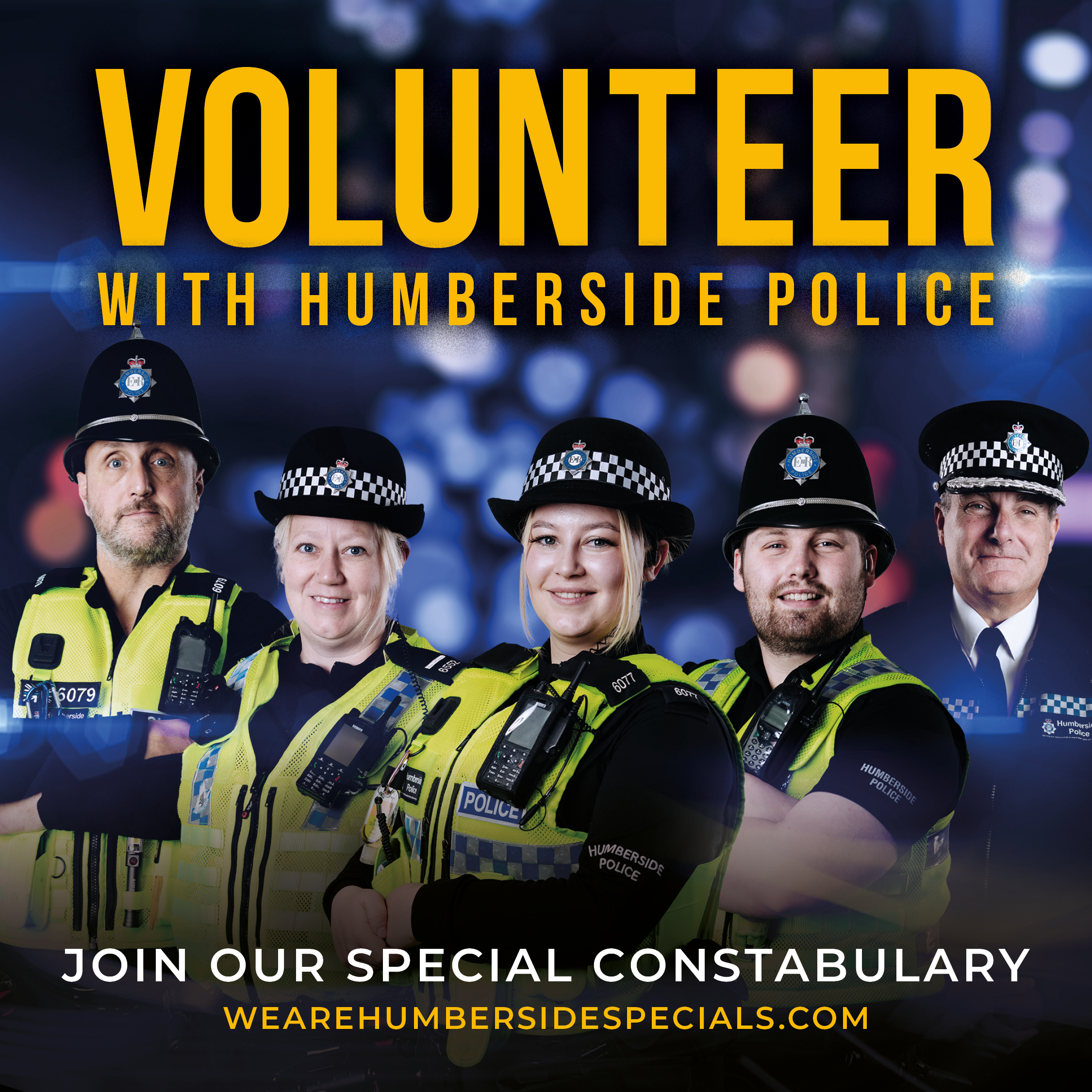 Special Constable recruitment campaign graphic
