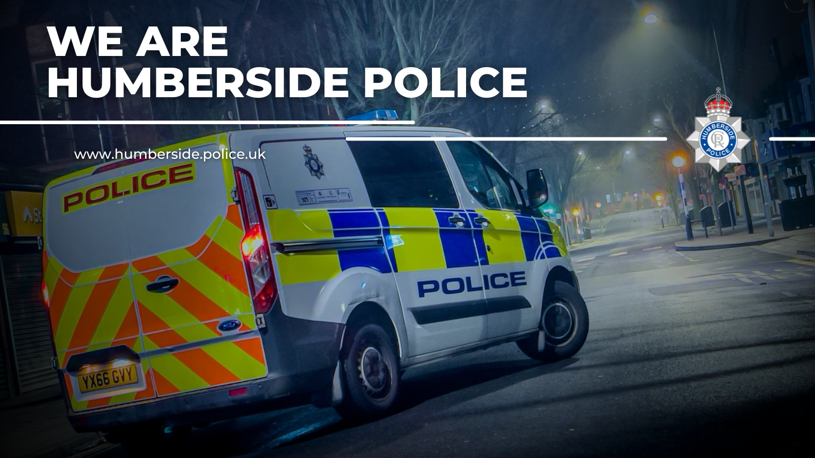 Picture of police van 