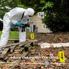 Crime Scene Investigator working scene