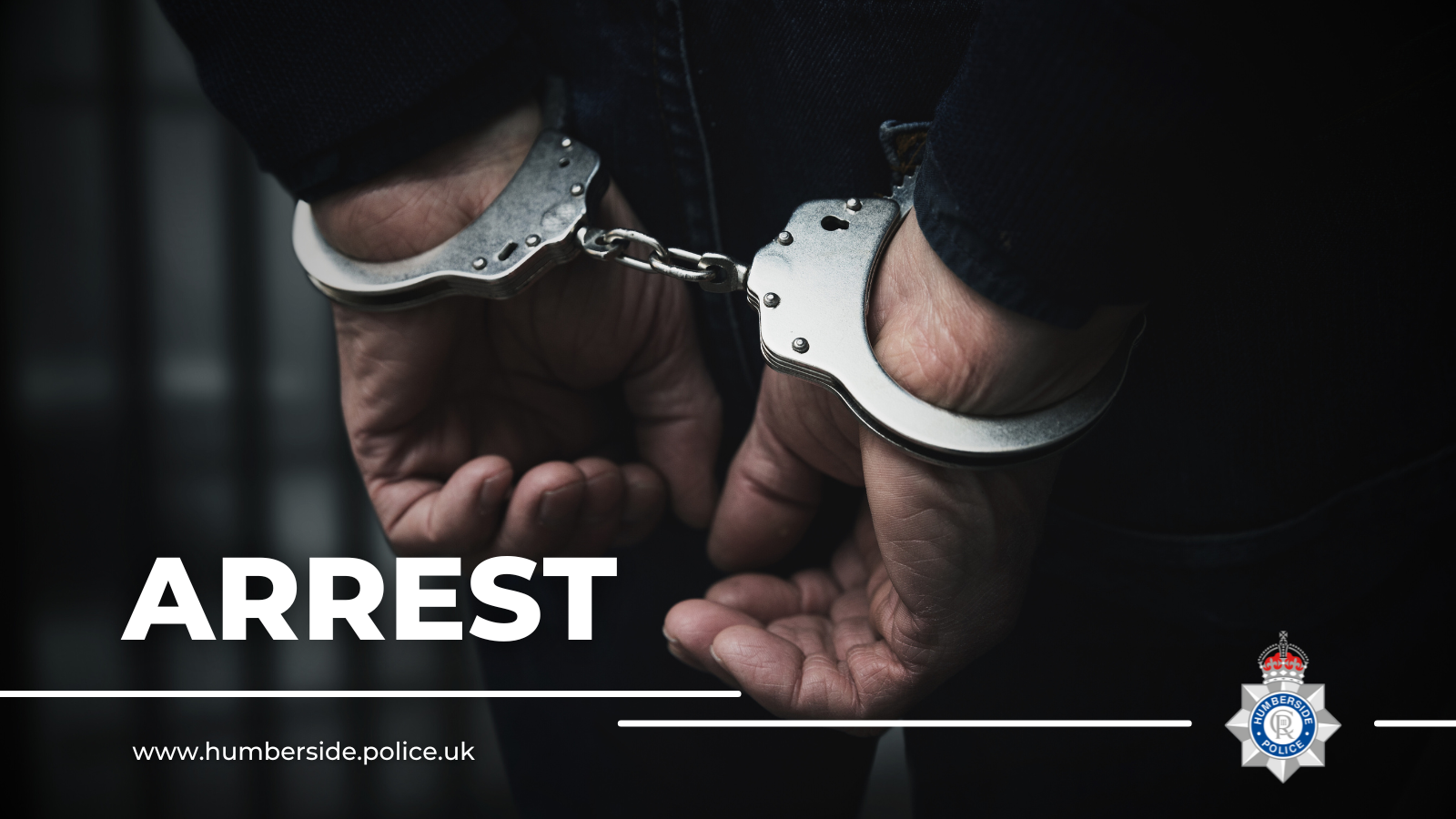 Close up of person in handcuffs