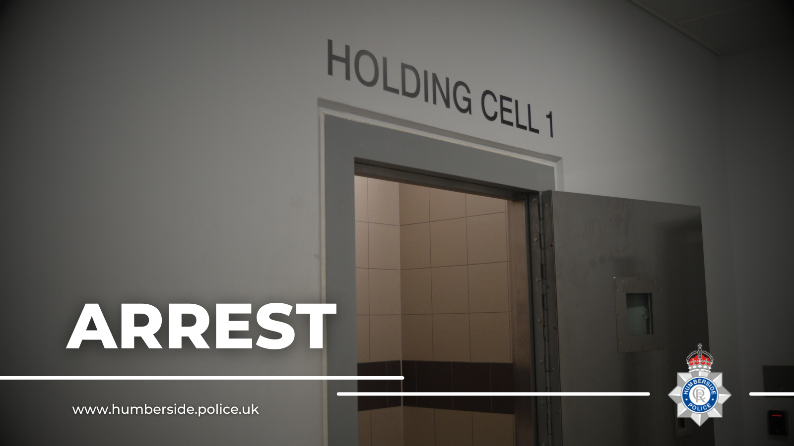 Image of holding cell in custody