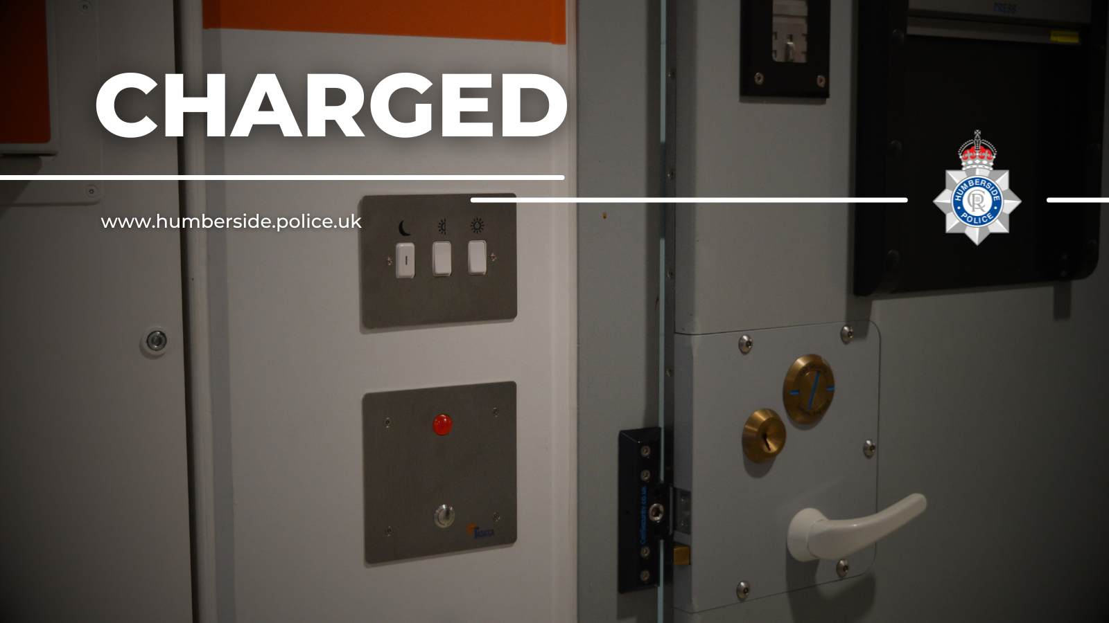 Image of cell door in custody