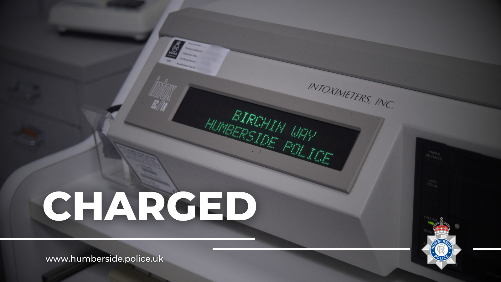 Image of finger print scanner at Birchin Way custody suite