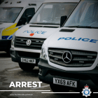Images of police vans