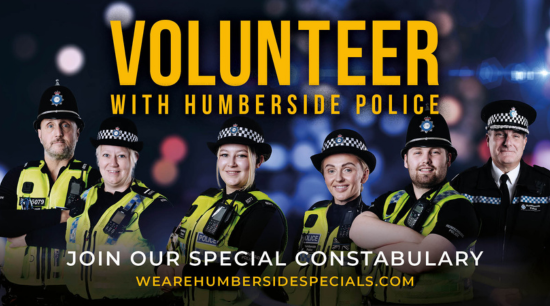 Film style poster with Special Constables