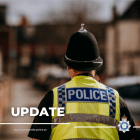 Image of police officer on patrol