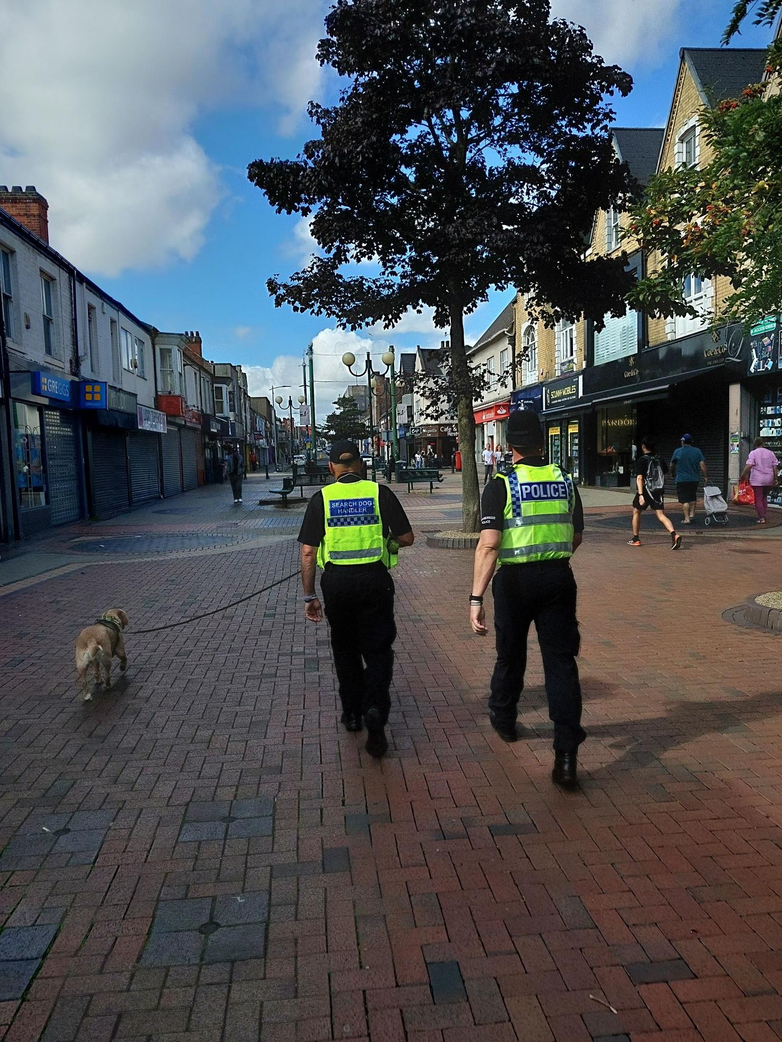 Scunthorpe Town Neighbourhood Policing officers