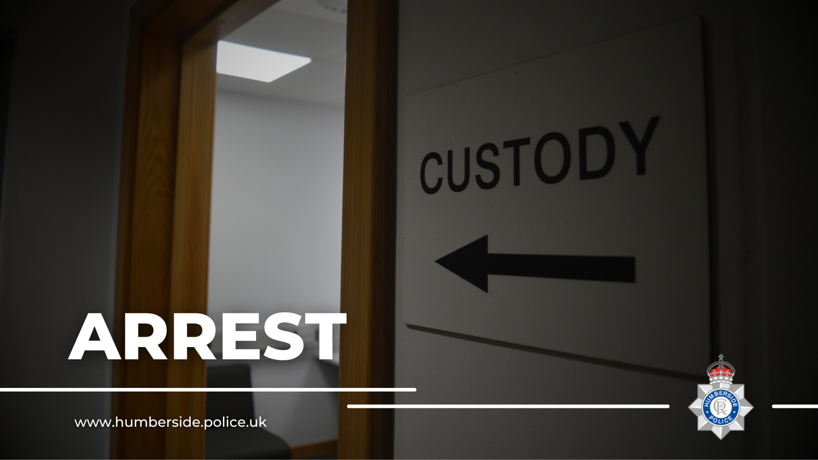 Image of custody sign
