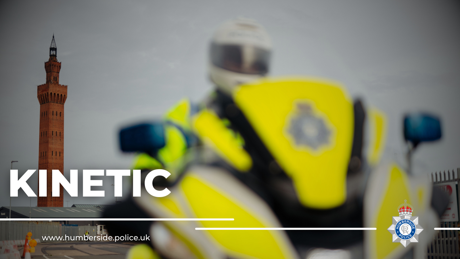 Image of officers on motorcycle in Grimsby