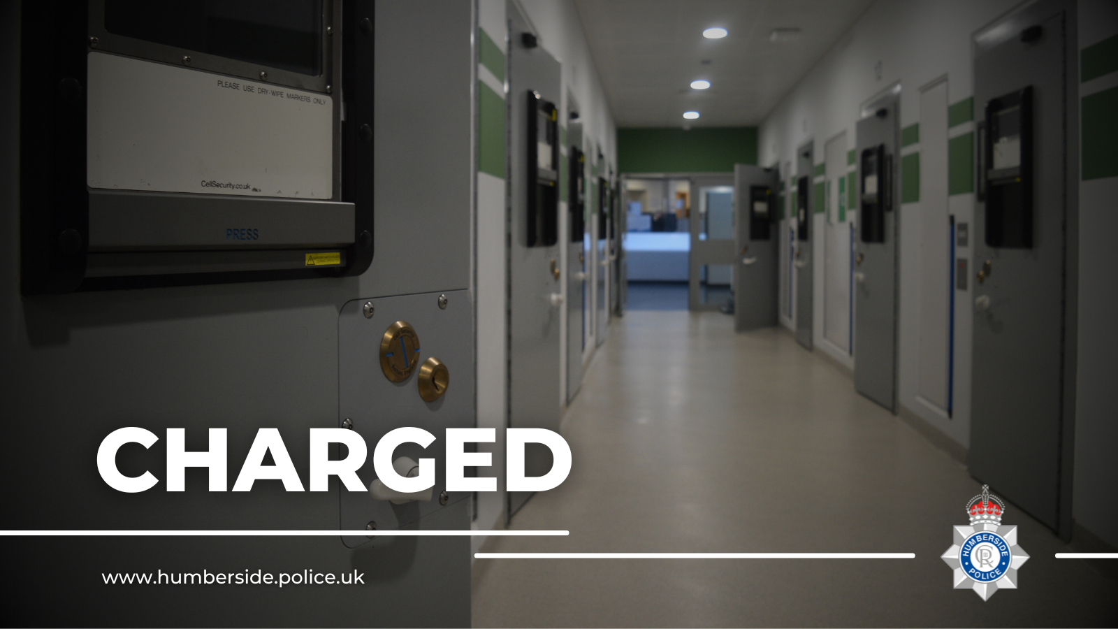 Image of corridor in custody