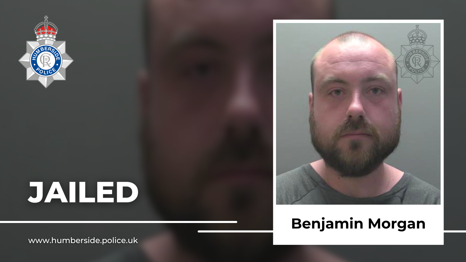Custody image of offender Benjamin Morgan