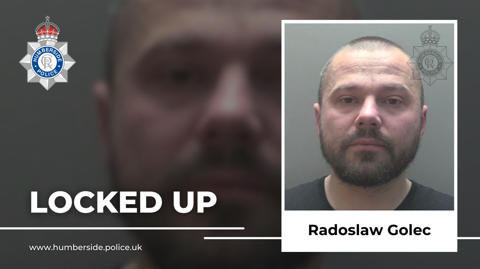 Golec sentenced