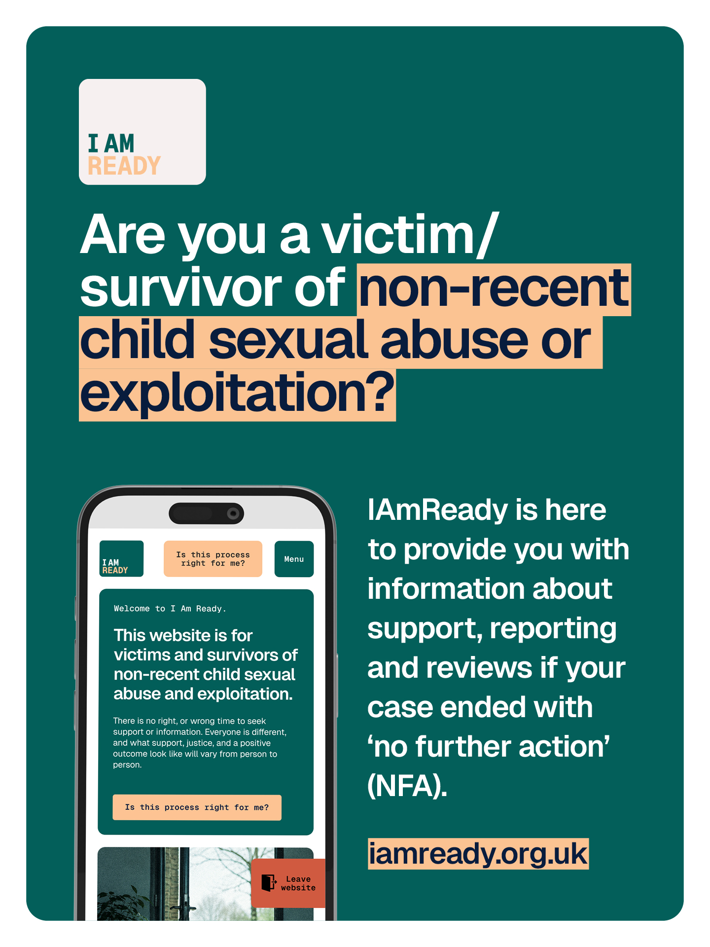 I am ready graphic 