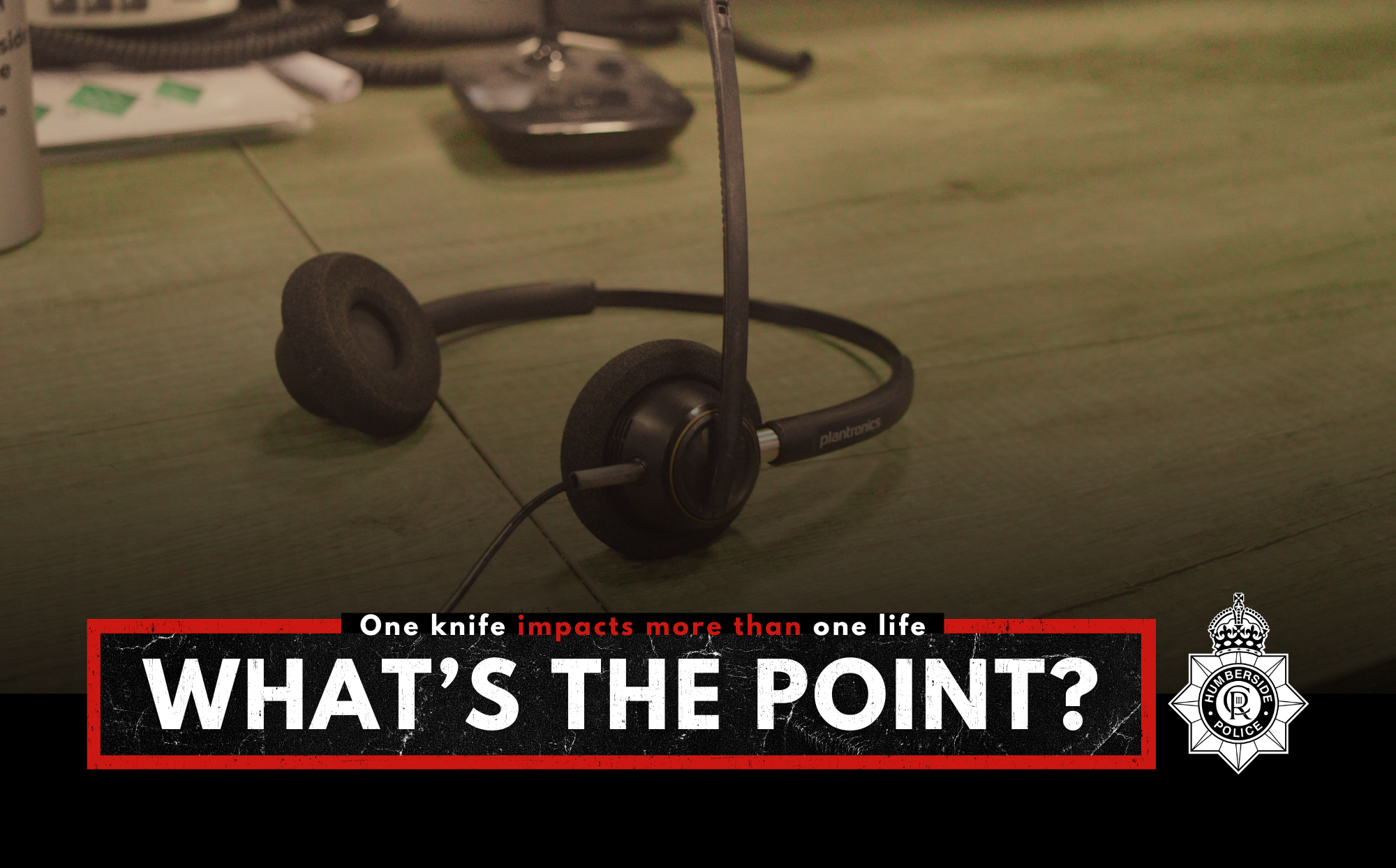 Image of force control room headset