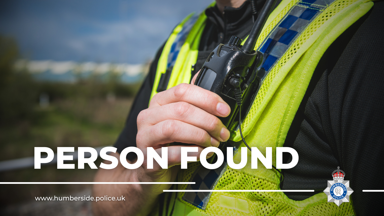 Missing Corey has been found